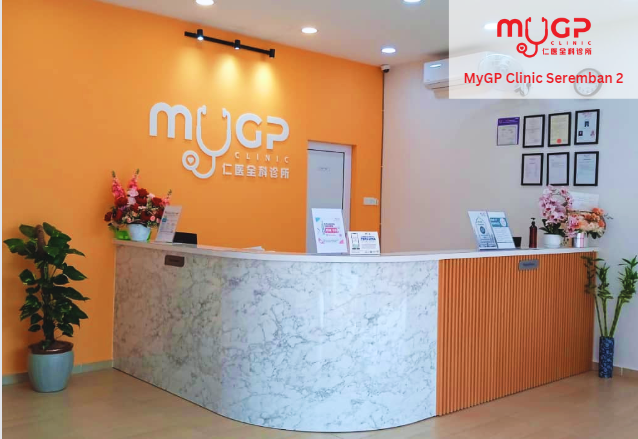 Klinik MyGP (Seremban 2) Pemeriksaan Kesihatan, Ultrasound, Pembedahan Kecil, Antenatal, Penyusuan, Penjagaan Luka, Skrining STD
