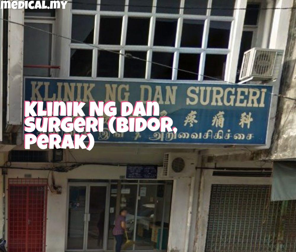 Klinik NG dan Surgeri: Rawatan Kecemasan Pantas & Profesional di Malaysia