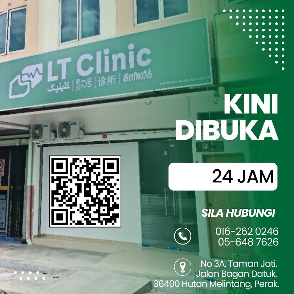 LT Klinik 24 Jam – Perubatan Kecemasan di Sungai Sumun, Bagan Datuk | Klinik Terpercaya