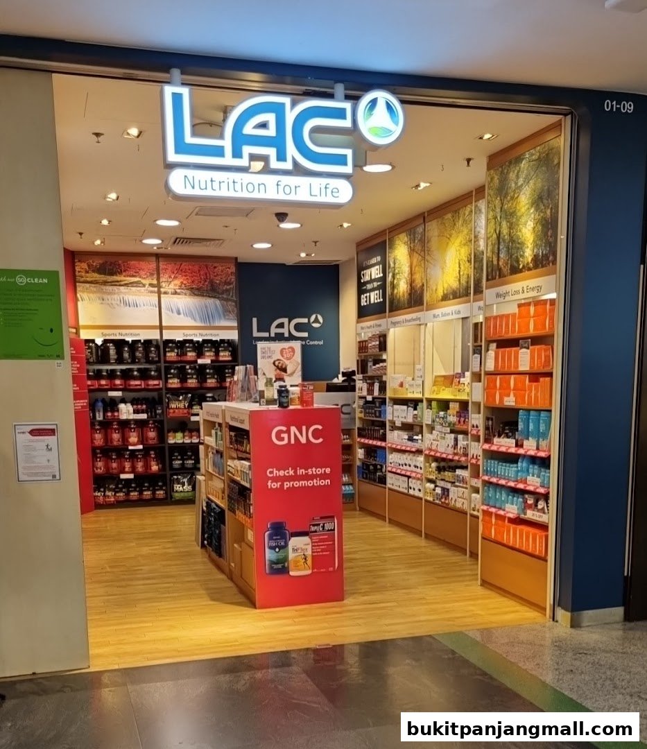 LAC Nutrition for Life – Suplemen Kesihatan Premium (dulunya GNC Live Well) | Nutrisi Seimbang & Tenaga