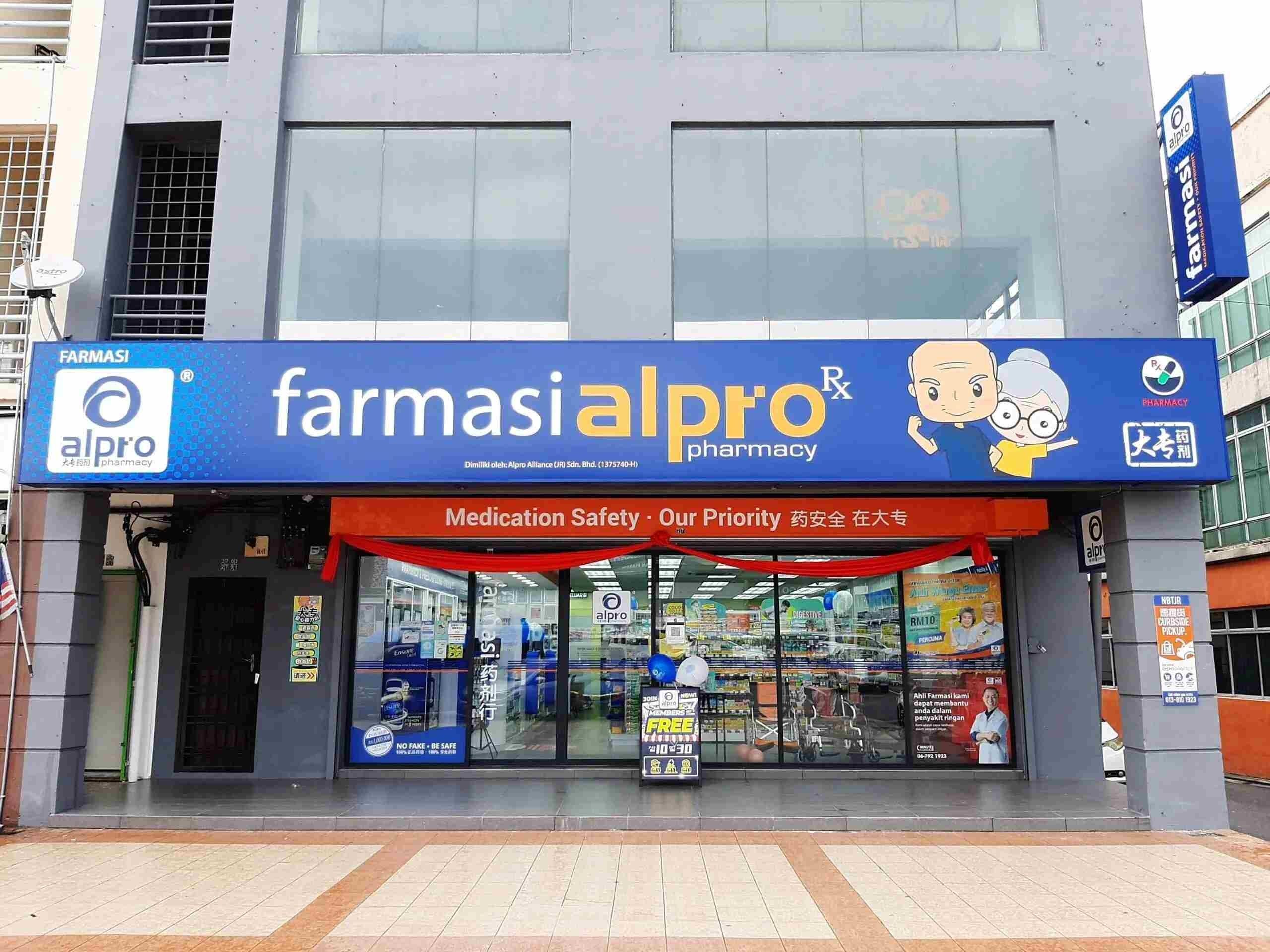 Farmasi ALPRO di Jalan Permaisuri – Perkhidmatan Perubatan Segera | Minute Consult