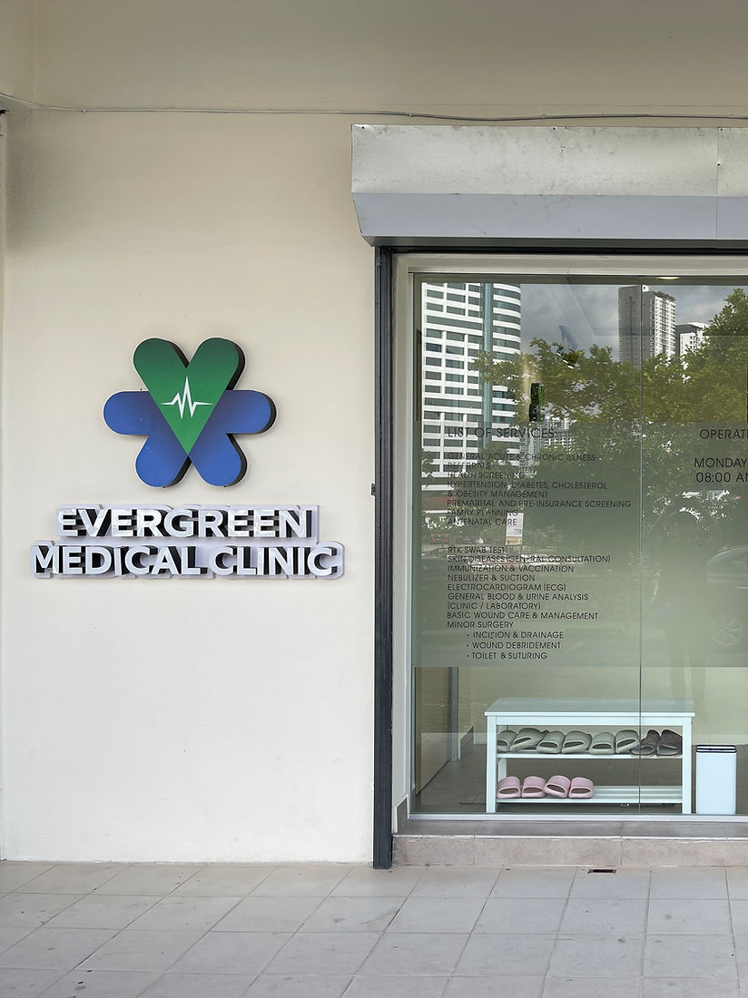 Klinik Perubatan Evergreen – Rawatan Kesihatan Berkualiti & Perkhidmatan Pantas