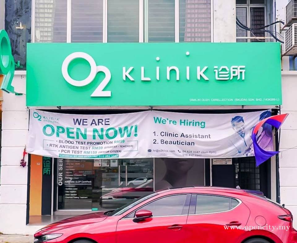 O2 Klinik Skudai – Perubatan Umum & Penjagaan Kesihatan, Lokasi Strategik & Perkhidmatan Cepat