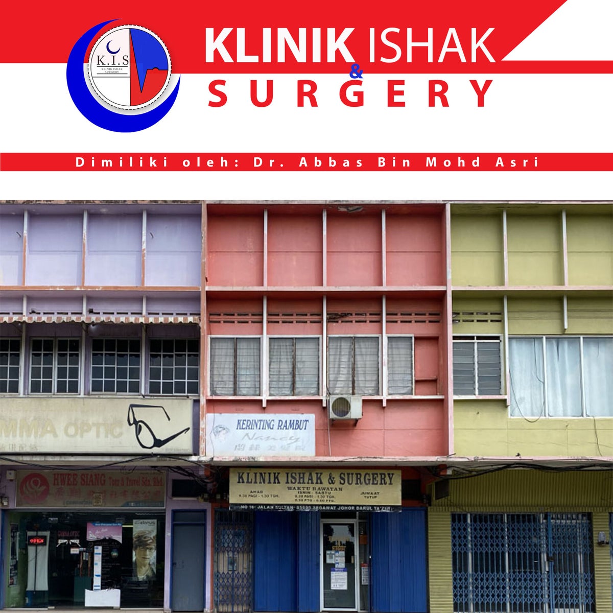 Klinik Ishak Surgery - Dr Abbas | Pakar Bedah & Rawatan Kesihatan di Malaysia