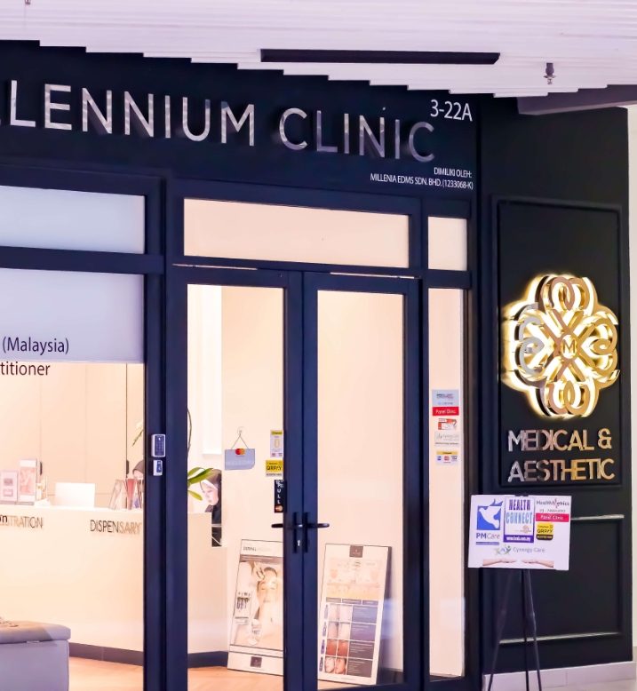 Klinik Aesthetic Millennium Bangsar KL: Rawatan Muka, Kulit Kimia, Pengisi Bibir, Hydrafacial, Laser, Microneedling