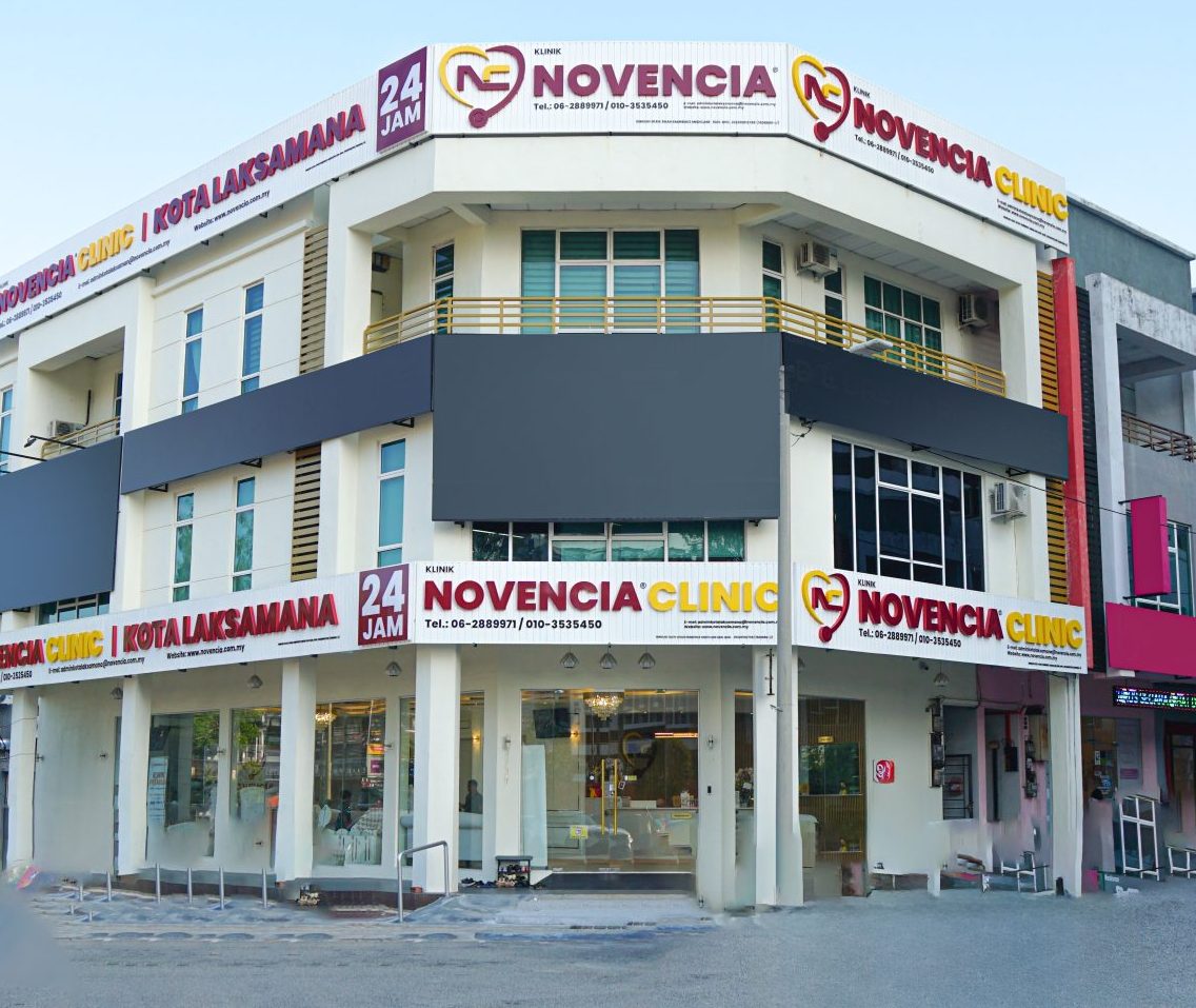 Novencia Clinic Kota Laksamana – Klinik Kesihatan Moden dengan Rawatan Pakar & Teknologi Terkini